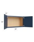 Madison Navy Shaker 30x18 Wall Cabinet