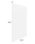 Brilliant White Shaker Base Veneered Skin Panel