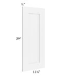 Royal White Shaker 30" Wall Decorative Door