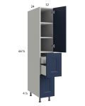 Harbor Navy 12x71-1/4 Utility Cabinet with 1 Door, 2 Drawers and 1 Inner Drawer