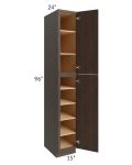 Vienna Kona Brown 15x24x96 Pantry Cabinet