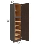 Vienna Kona Brown 18x24x84 Pantry Cabinet
