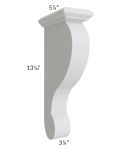 Lakewood White Traditional Corbel