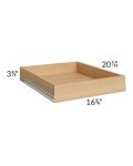 Lakewood White 21" Roll Out Tray