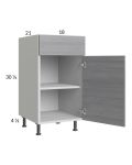 Euro Grey 18" Vanity Base Cabinet
