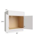 Vienna Cloud 30" Vanity Sink Base Cabinet