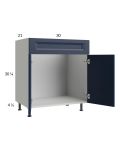 Harbor Navy 30" Vanity Sink Base Cabinet