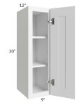 Dakota White 09x30 Wall Cabinet
