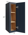 Southport Blue Shaker 9x30 Wall Cabinet