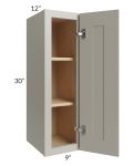 Stratton Light Grey Shaker 9x30 Wall Cabinet