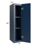Portland Navy Blue 09x36 Wall Cabinet