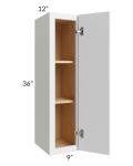 Township White 09x36 Wall Cabinet