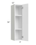 Venetian White Gloss 9x36 Wall Cabinet