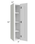 Dakota White 9x42 Wall Cabinet
