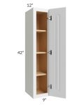 Charlotte White 9x42 Wall Cabinet