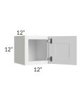 Aspen White Shaker 12x12 Wall Cabinet