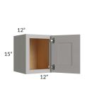 Midtown Light Grey Shaker 12x15 Wall Cabinet