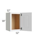 Southport White Shaker 12x18 Wall Cabinet