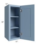 Natural Grey Shaker 12x30 Wall Cabinet