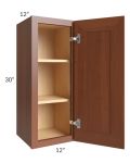 Phoenix Caramel Glaze 12x30 Wall Cabinet