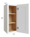 Alpine White Shaker 12x30 Wall Cabinet 