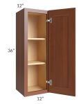 Phoenix Caramel Glaze 12x36 Wall Cabinet