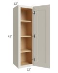 Asheville Cloud Shaker 12x42 Wall Cabinet