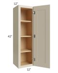 Stratton Khaki Shaker 12x42 Wall Cabinet