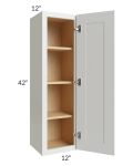 Palisades White 12x42 Wall Cabinet 