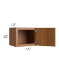 Portland Walnut 15x12 Wall Cabinet 