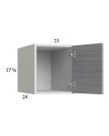 Euro Grey 15x17-5/8x24 Wall Cabinet