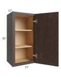 Vienna Kona Brown 15x30 Wall Cabinet