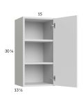 Euro Gloss White 15x30-1/4 Wall Cabinet
