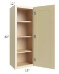 Phoenix Cream Glaze 15x42 Wall Cabinet