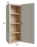 Stratton Light Grey Shaker 12x42 Wall Cabinet