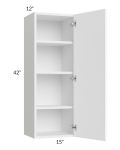 Venetian White Matte 15x42 Wall Cabinet