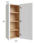 Alpine White Shaker 15x42 Wall Cabinet