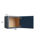 Midtown Blue Shaker 18x15 Wall Cabinet