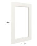 Providence Cream Glaze 18x30 Glass Door Only with Glass Included