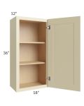 Casselton Ivory 18x36 Wall Cabinet