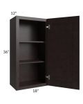 Brazilian Shaker 18x36 Wall Cabinet 