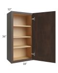 Vienna Kona Brown 18x36 Wall Cabinet