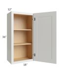 Palisades White 18x36 Wall Cabinet 