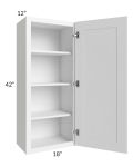 Aspen White Shaker 18x42 Wall Cabinet