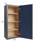 Bayville Blue 18x42 Wall Cabinet