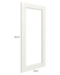 Providence Cream Glaze 18x42 Glass Door Only with Glass Included