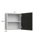 Euro Cafe 21x22-5/8 Wall Cabinet