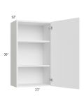 Venetian White Matte 21x36 Wall Cabinet