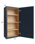 Southport Blue Shaker 21x42 Wall Cabinet