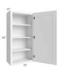 Providence White 21x42 Wall Cabinet